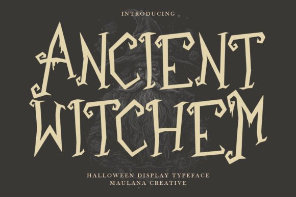 Ancient Witchem: The Perfect Halloween Display Typeface for Web Design