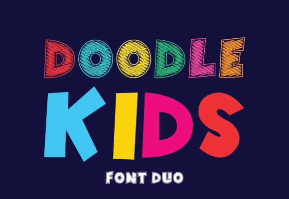 Boost Campaign Clarity with Doodle Kids Display Fonts