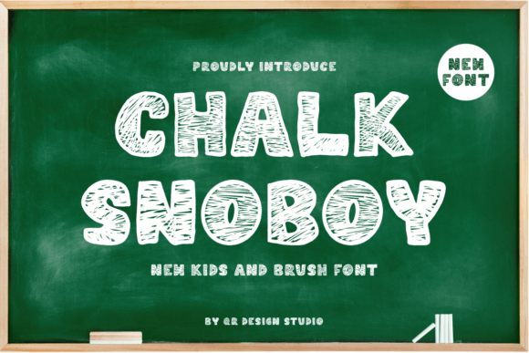 Chalk Snoboy: A Friendly Display Font for Web Design