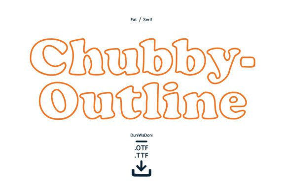 Chubby Outline Font Review for Bold Campaigns