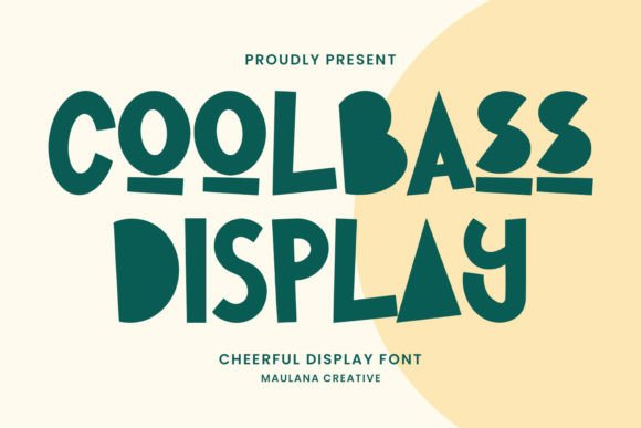 Coolbass: A Cheerful Display Font for Modern Web Design