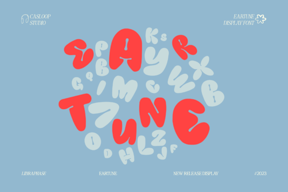 Eartune: A Dynamic Graffiti Bubble Typeface for Web Design