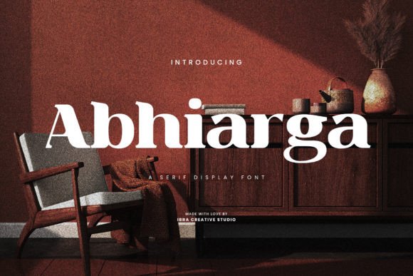 Elevate Your Brand with Abhiarga Display Fonts