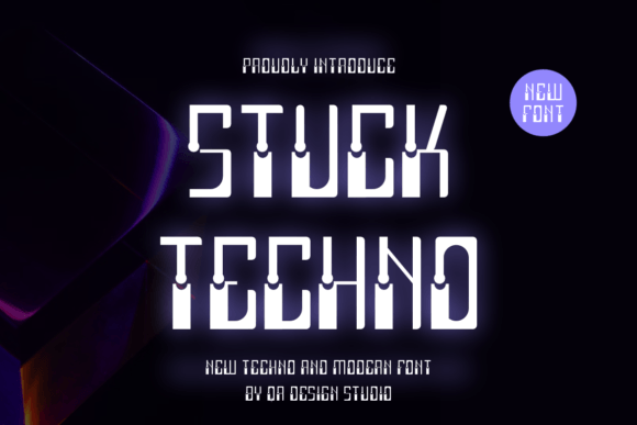 Elevate Your Brand with Stuck Techno Display Fonts
