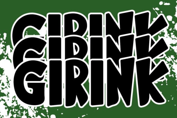 Girink Display Font for Bold Social Campaigns