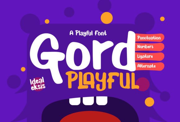 Gord Playful: The Whimsical Display Font for Makers
