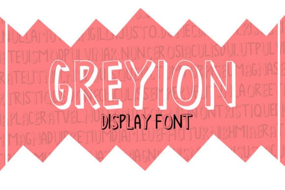 Greyion Font: Sharp Display Typography for Bold Brands