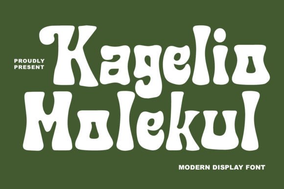 Kagelio Molekul: A Fun Display Font for Creative Projects