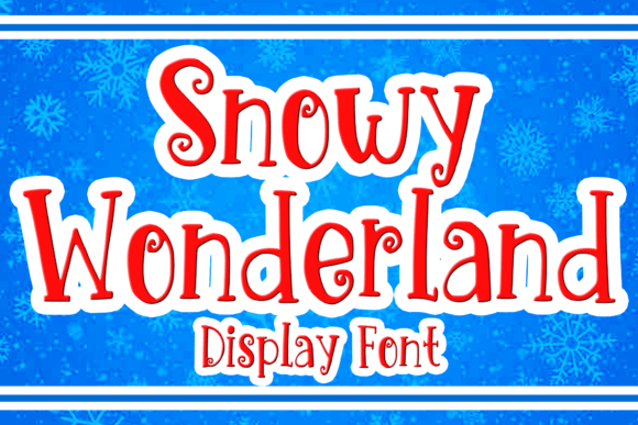 Launch Winter Campaigns with Snowy Wonderland Display Fonts