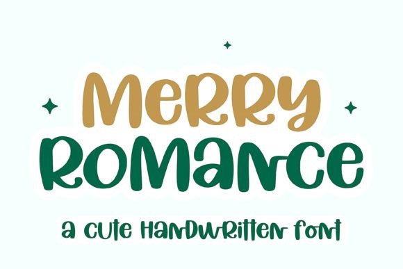 Merry Romance: A Friendly Display Font for Creative Projects