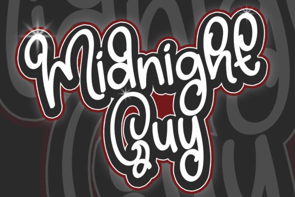 Midnight Guy Font Review for Holiday Makers