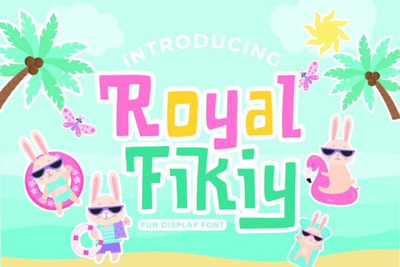 Royal Fikiy: A Calligraphy Display Font for Editorial Design