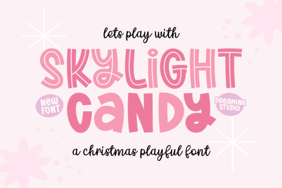 Skylight Candy: A Playful Display Font for Youthful Campaigns