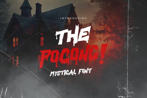 The Pocong Font: A Display Typeface for Bold Branding