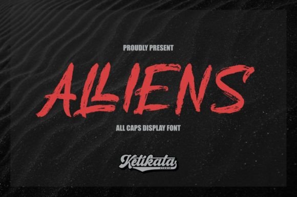 Why Alliens Is the Display Font Your Campaign Needs
